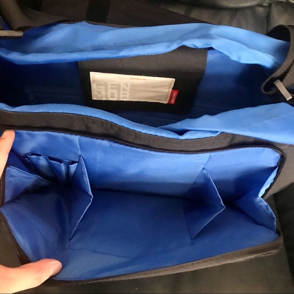 Golla GenMob Black 16" Laptop Messenger Bag NWT - Picture 10 of 12